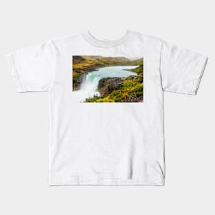 lbs water falls Kids T-Shirt